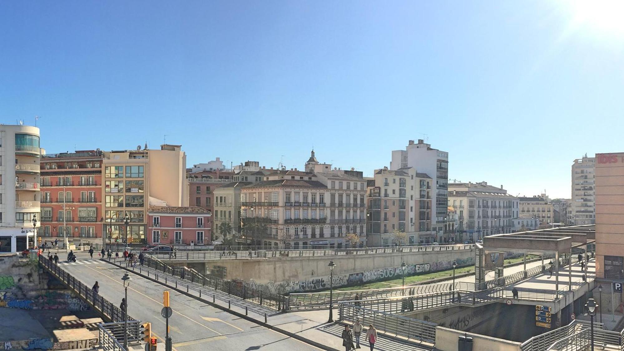 Balcon De La Aurora Appartement Málaga Buitenkant foto